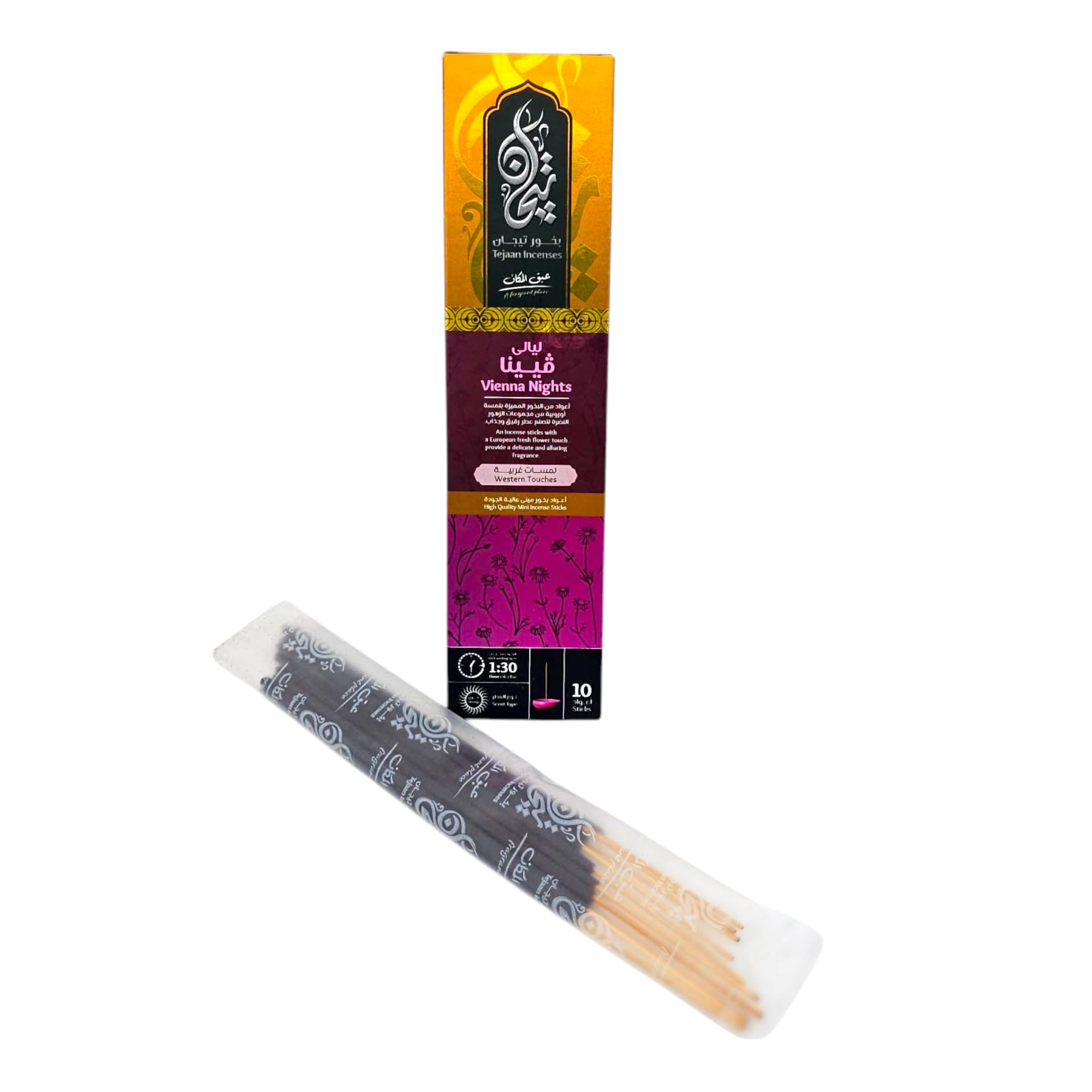 Amazon.com: Tejaan - Vienna Nights Incense Sticks, Premium Quality
